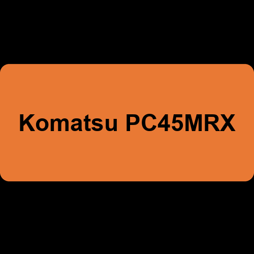 Komatsu PC45MRX